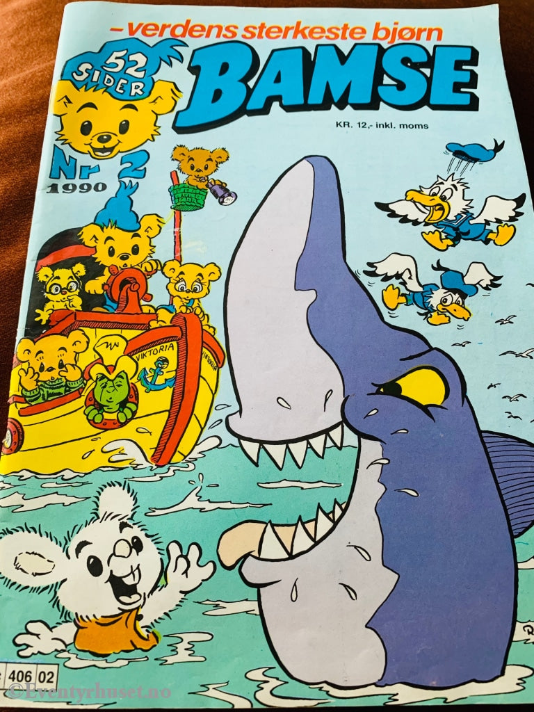 Bamse. 1990/02. Tegneserieblad