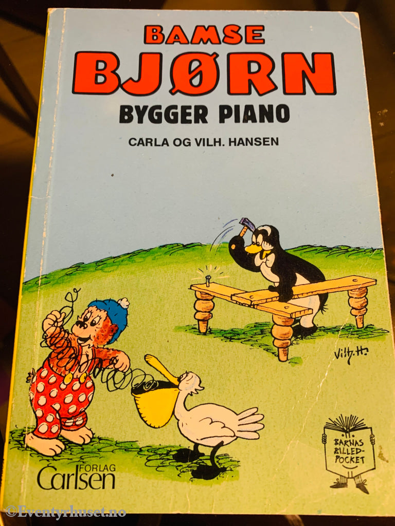 Bamse Bjørn Bygger Piano. 1990. Tegneserieblad