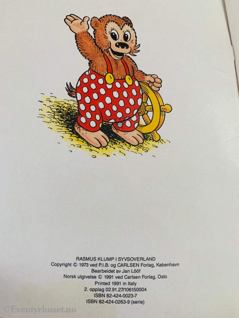 Bamse Bjørn I Syvsoverlandet. 1973/91. Hefte