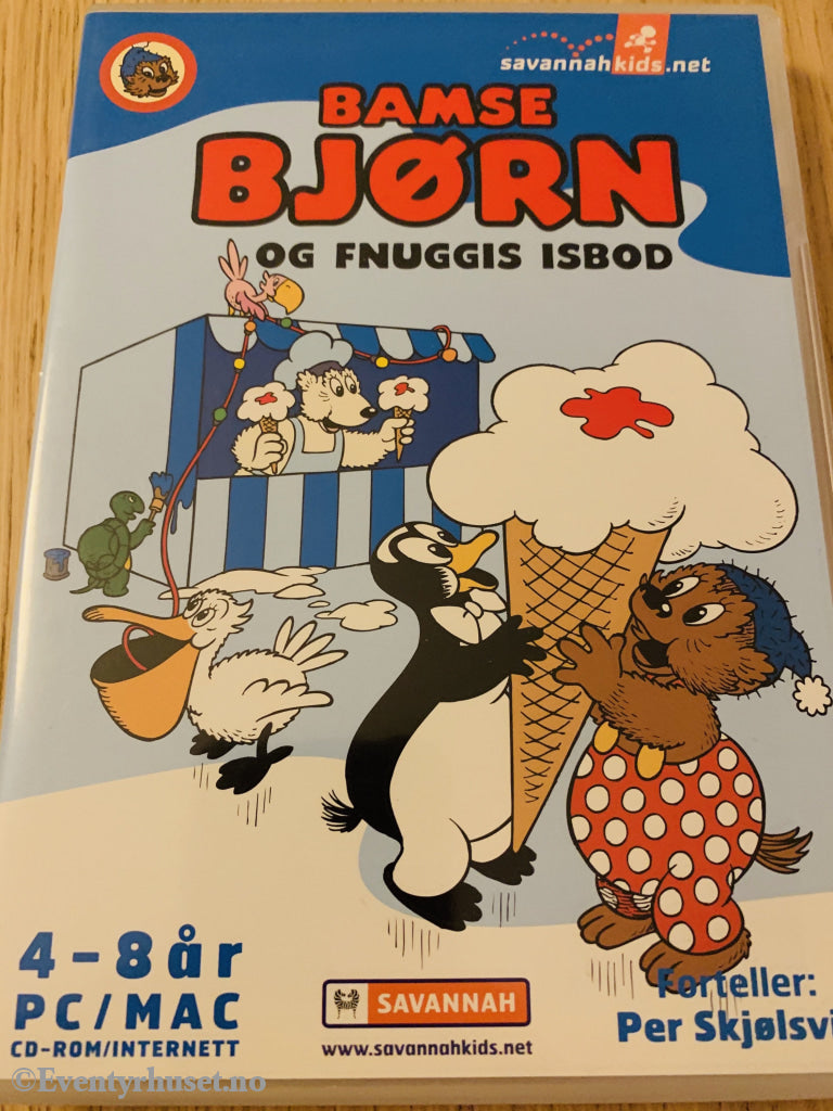 Bamse Bjørn Og Fnuggis Isbod. Pc/mac-Spill. Pc Spill