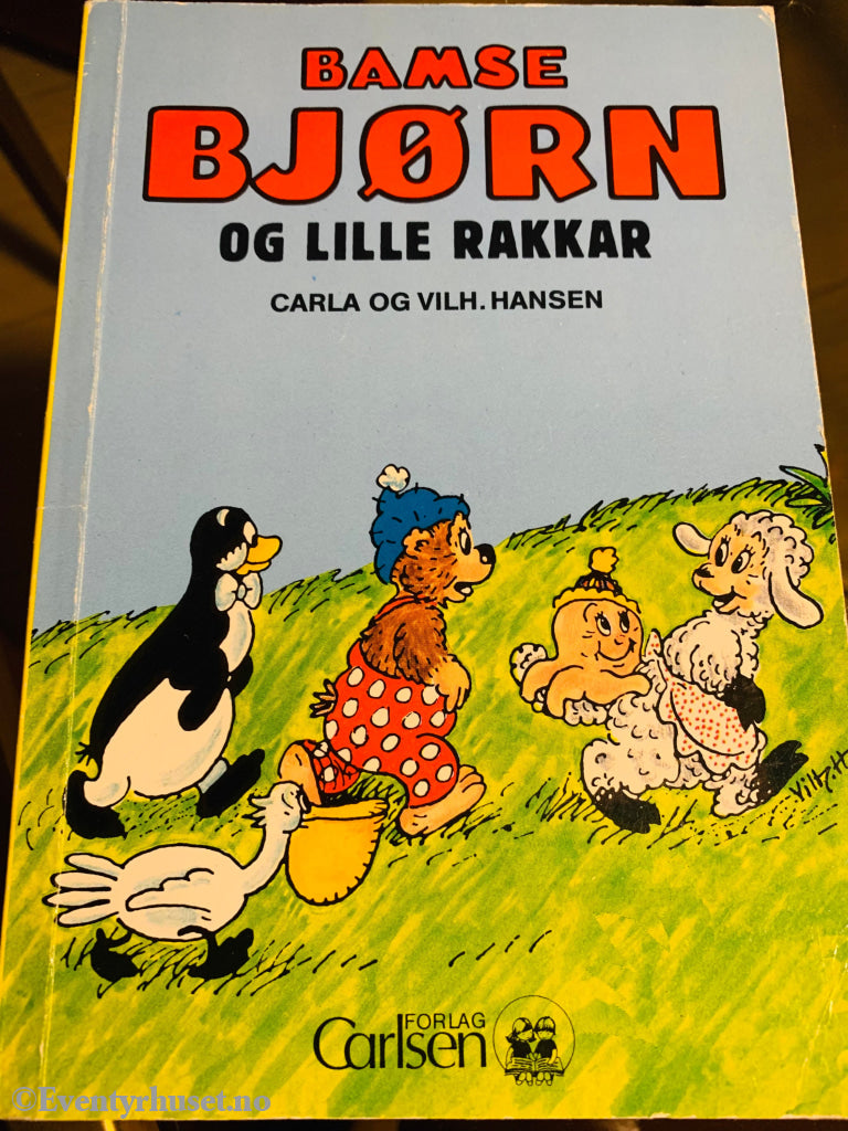 Bamse Bjørn Og Lille Rakkar. 1990. Tegneserieblad