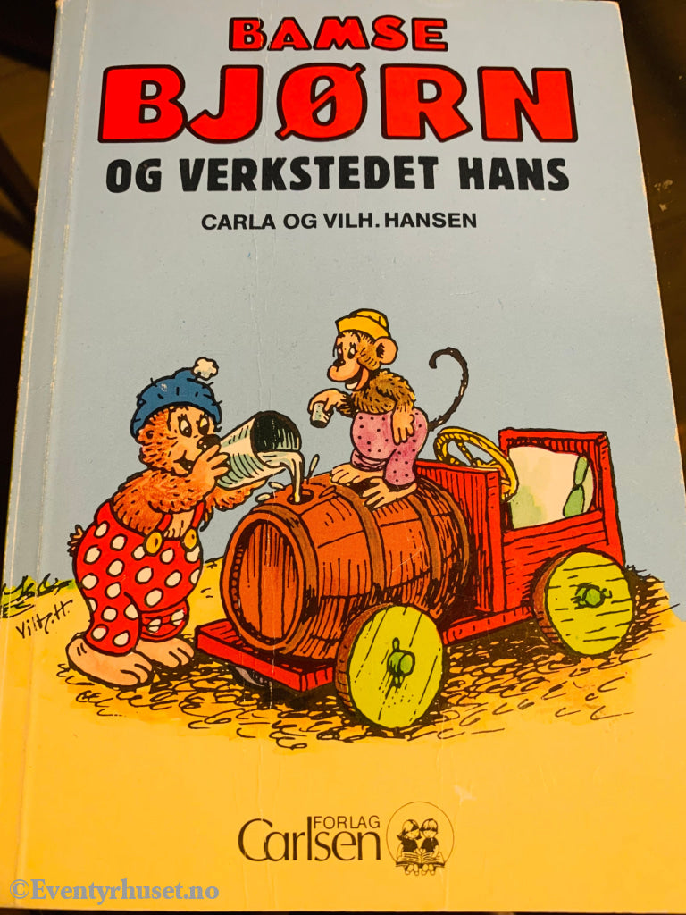 Bamse Bjørn Og Verkstedet Hans. 1990. Tegneserieblad