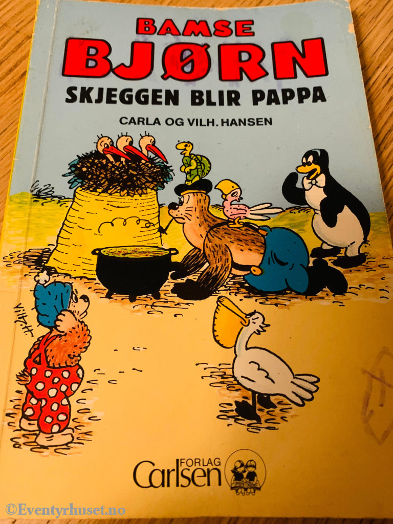 Bamse Bjørn - Skjeggen Blir Pappa. 1990. Tegneserieblad