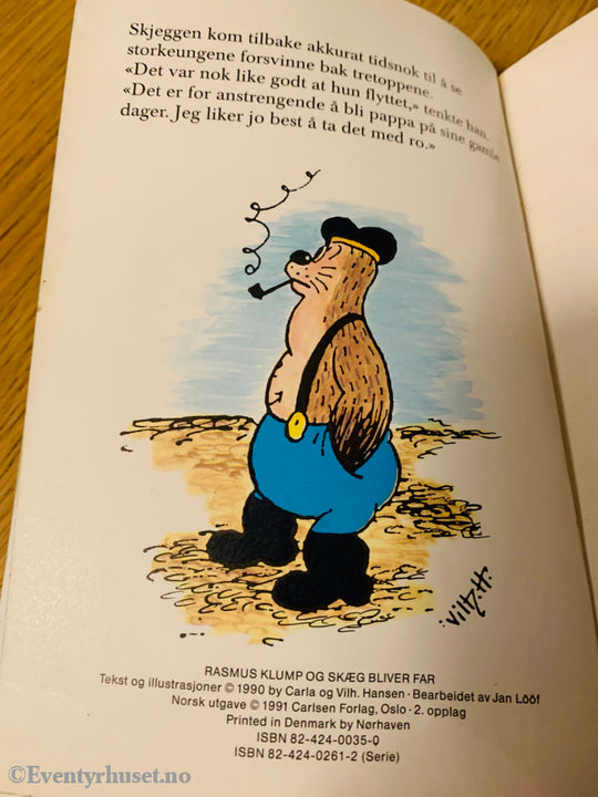 Bamse Bjørn - Skjeggen Blir Pappa. 1990. Tegneserieblad