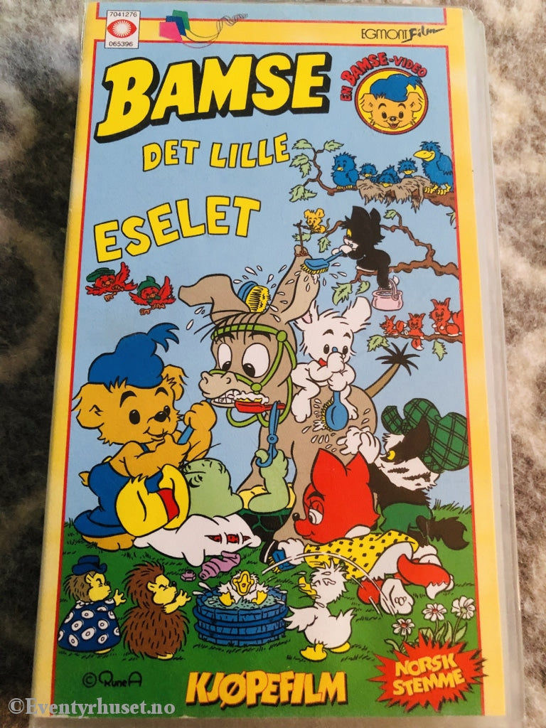 Bamse - Det Lille Eselet. 1977. Vhs. Vhs