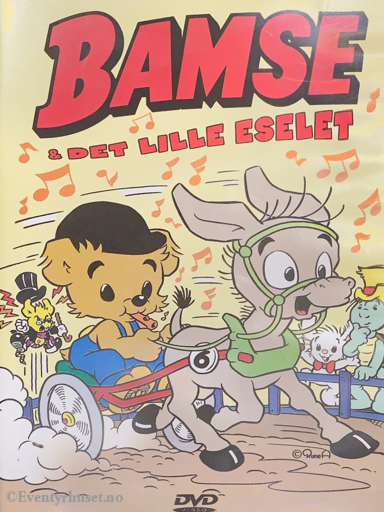 Bamse & Det Lille Eselet. 1980. Dvd. Dvd
