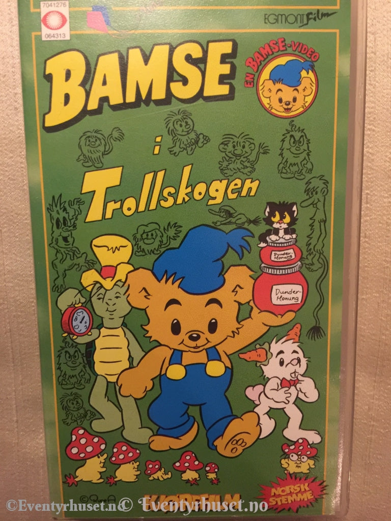 Bamse I Trollskogen. Vhs. Vhs