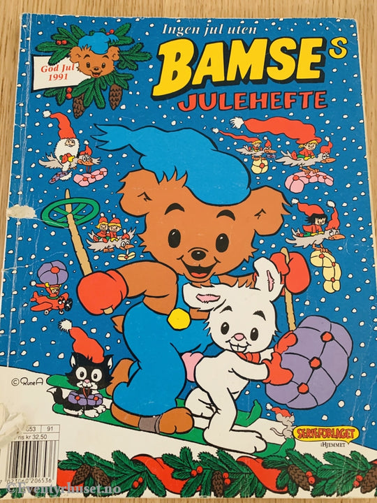 Bamse Julehefte. 1991. Tegneseriealbum