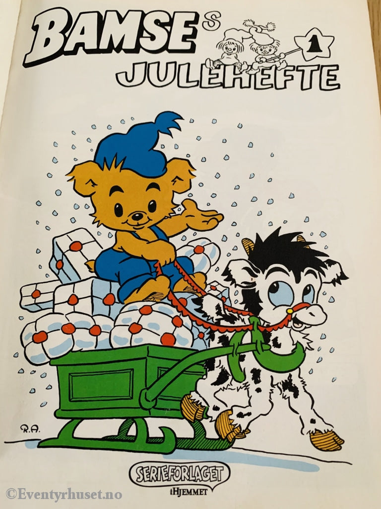 Bamse Julehefte. 1991. Tegneseriealbum