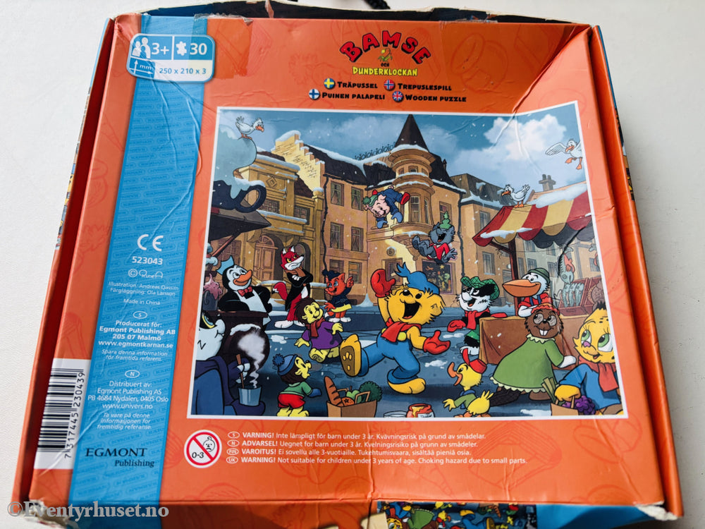 Bamse og dunderklokken Puslespill