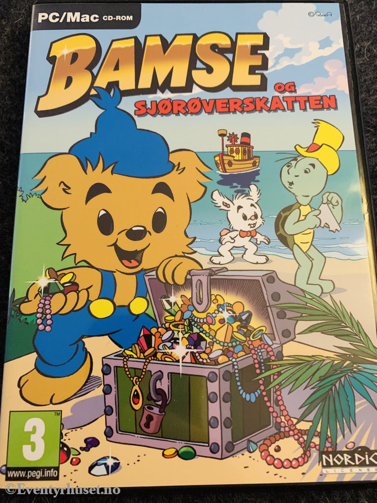 Bamse Og Sjørøverskatten. Pc/mac-Spill. Pc Spill