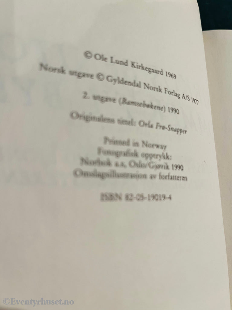 Bamsebøkene: Ole Lund Kirkegaard. 1969/90. Sirkus Benito Kommer Til Byen. Fortelling