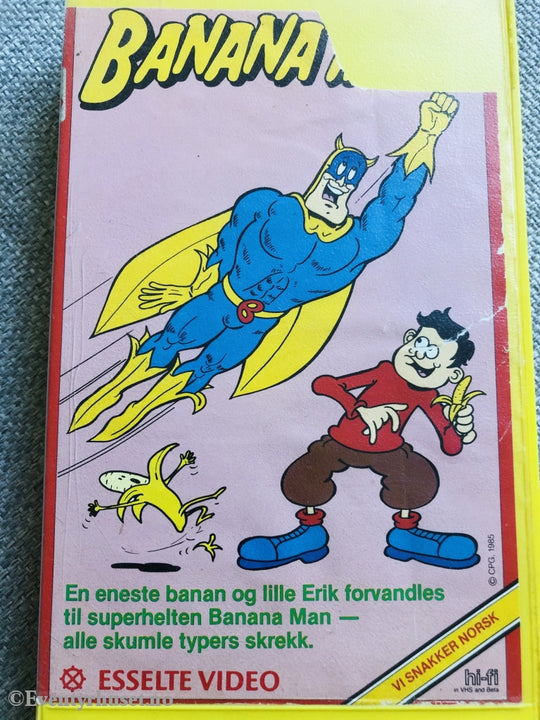 Banana Man. 1985. Vhs Big Box.