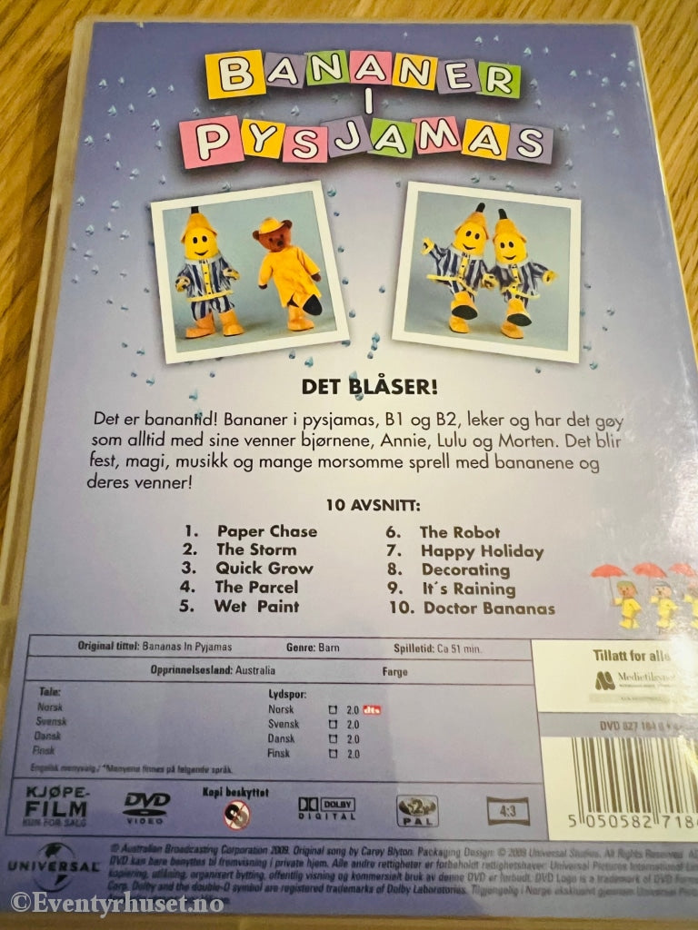 Bananer I Pysjamas. Vol. 02. Det Blåser! Dvd. Dvd