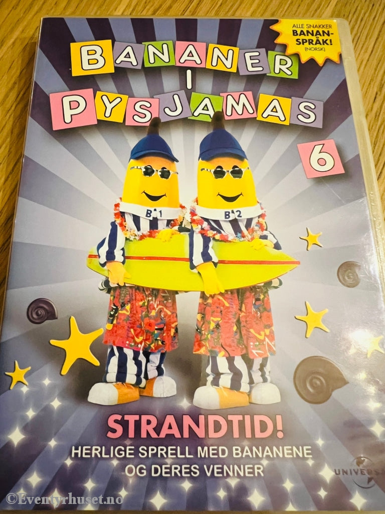 Bananer I Pysjamas. Vol. 06. Strandtid! Dvd. Dvd