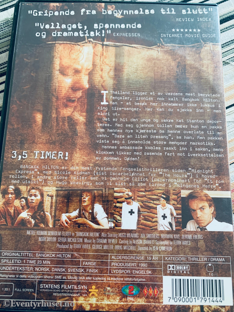 Bangkok Hilton. DVD.