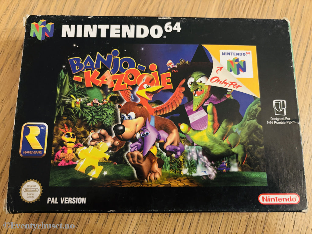 Banjo-Kazooie . Nintendo 64.
