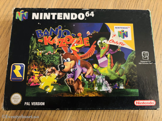 Banjo-Kazooie . Nintendo 64.