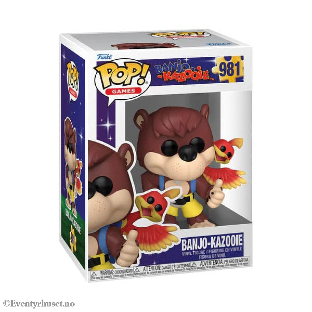 Banjo Kazooie POP! Games Vinyl Figure Banjo & Kazooie 9 cm Collectibles