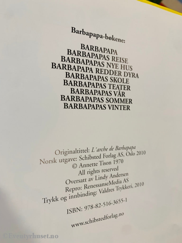Barbapapa Redder Dyra (Barbapappa). Bok. Fortelling