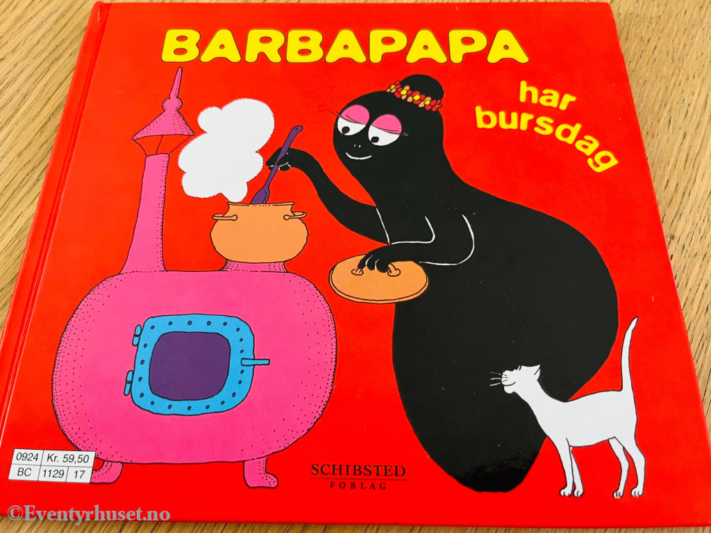 Barbapappa Har Bursdag. 1974/09. Bok. Fortelling