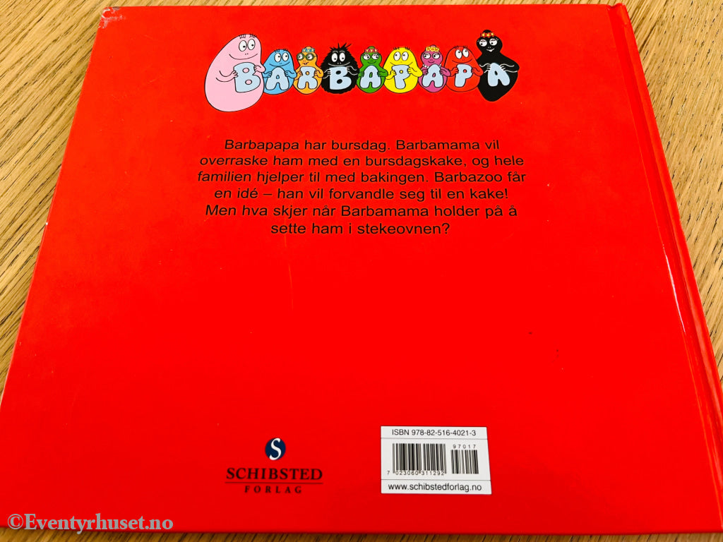 Barbapappa Har Bursdag. 1974/09. Bok. Fortelling