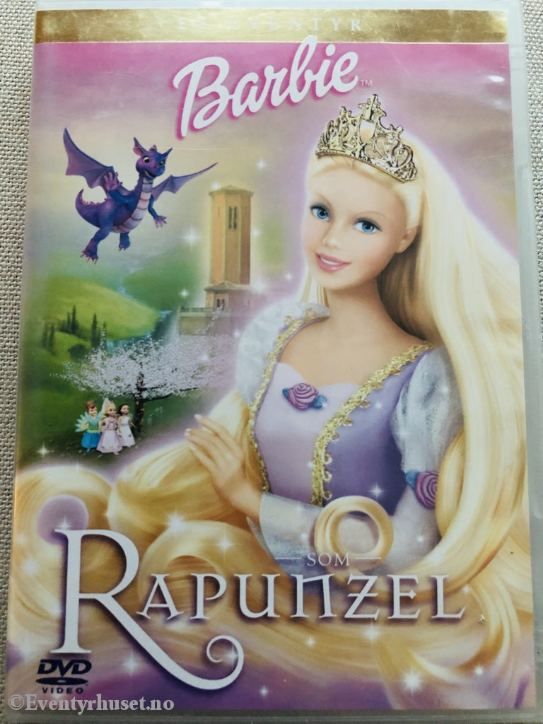 Barbie. 2002. Rapunzel. Dvd. Dvd