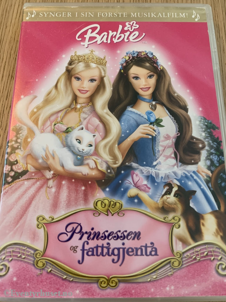 Barbie. 2004. Prinsessen Og Fattigjenta. Dvd. Dvd