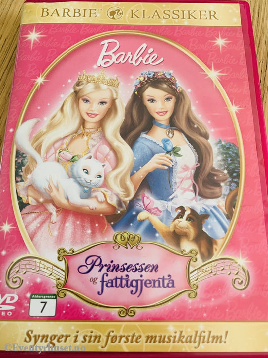 Barbie. 2004. Prinsessen Og Fattigjenta. Dvd. Dvd