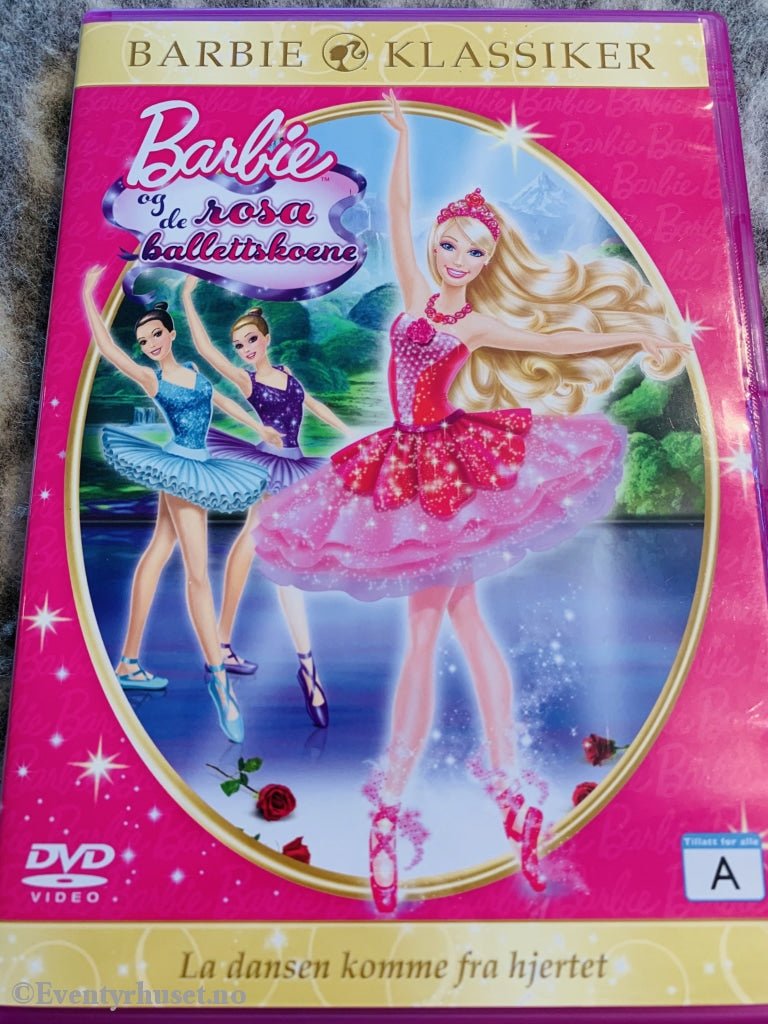 Barbie. 2012. Barbie Og De Rosa Ballettskoene. Dvd. Dvd