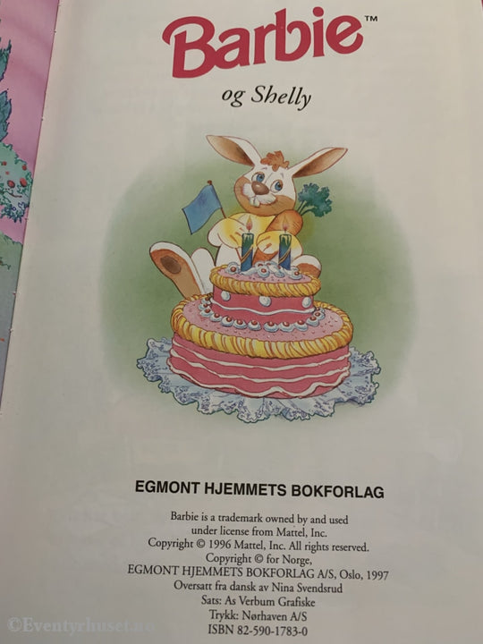 Barbie Bokklubben. Og Shelly. 1997. Fortelling