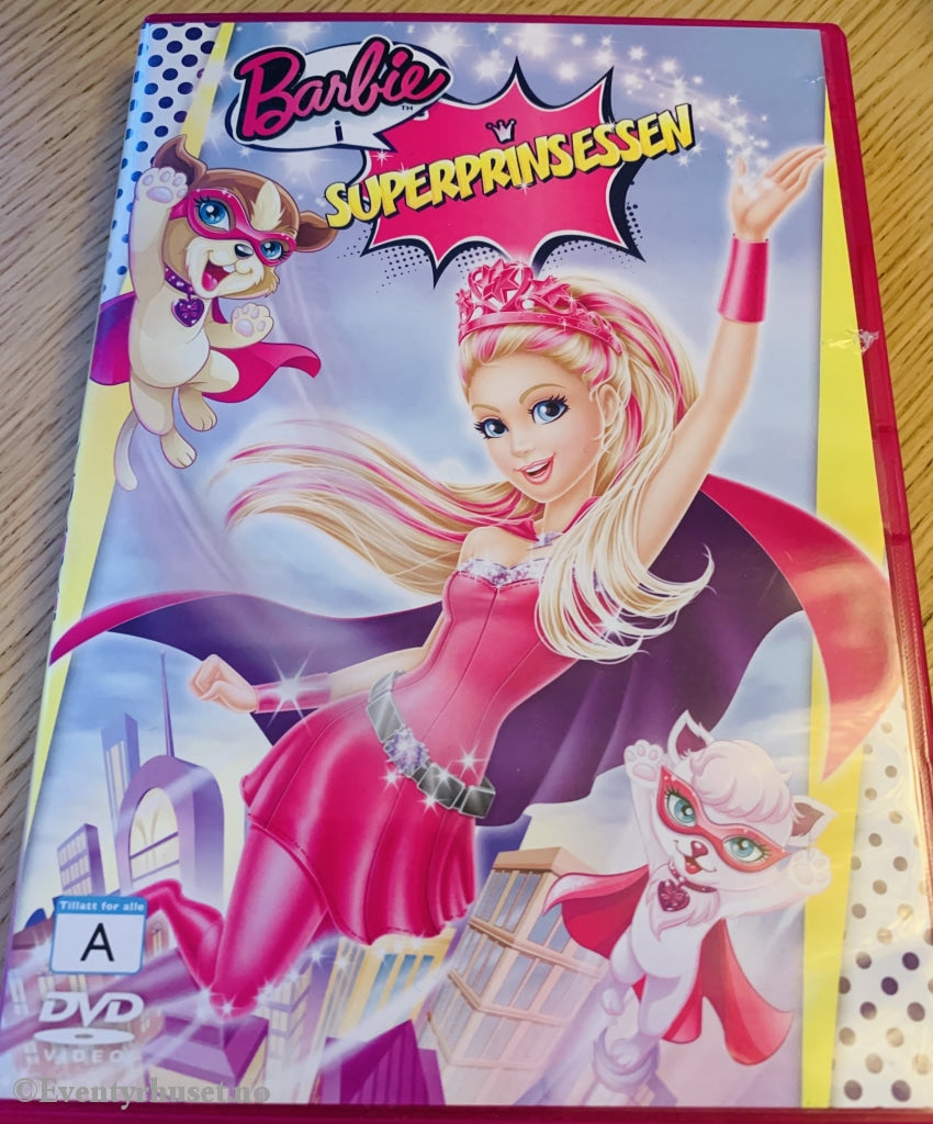 Barbie I Superprinsessen. Dvd. Dvd