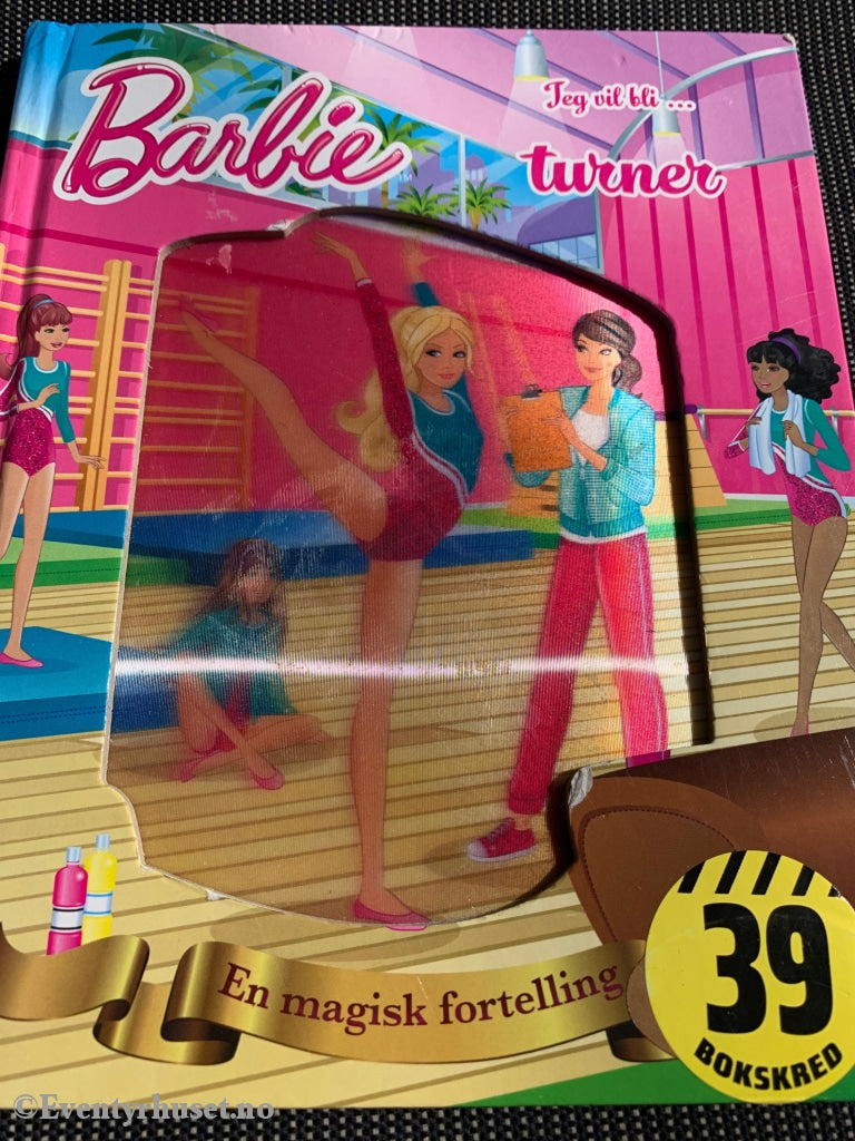 Barbie - Jeg Vil Bli Turner. Med 3D Forside. Fortelling