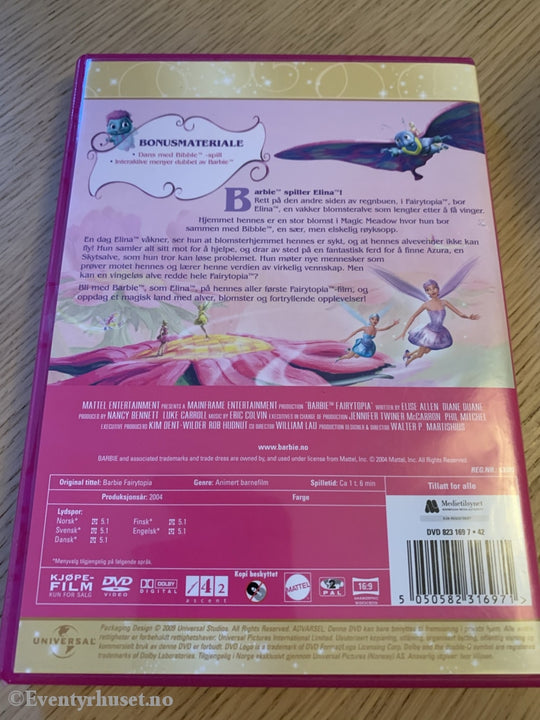 Barbie Klassiker 05. 2004. Fairytopia. Dvd. Dvd