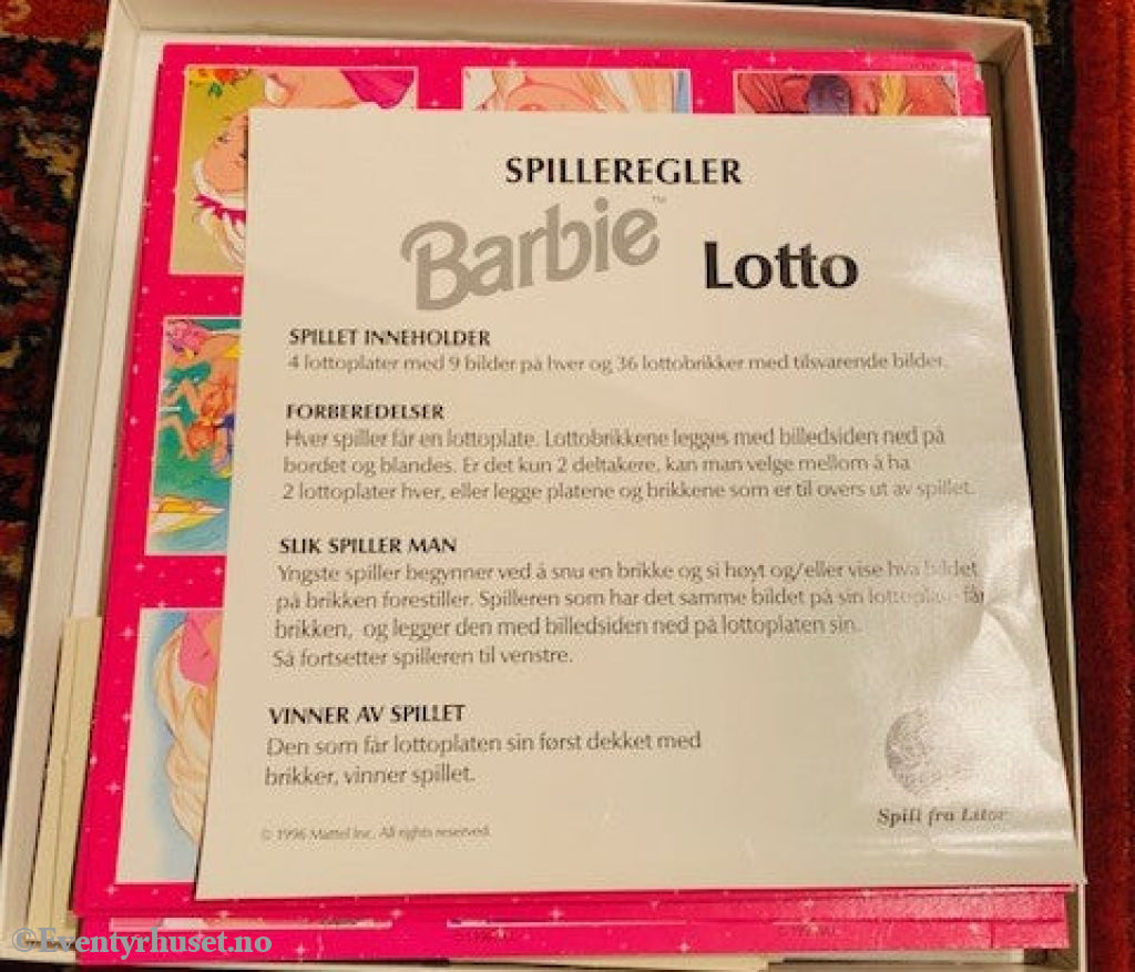 Barbie Lotto. Puslespill