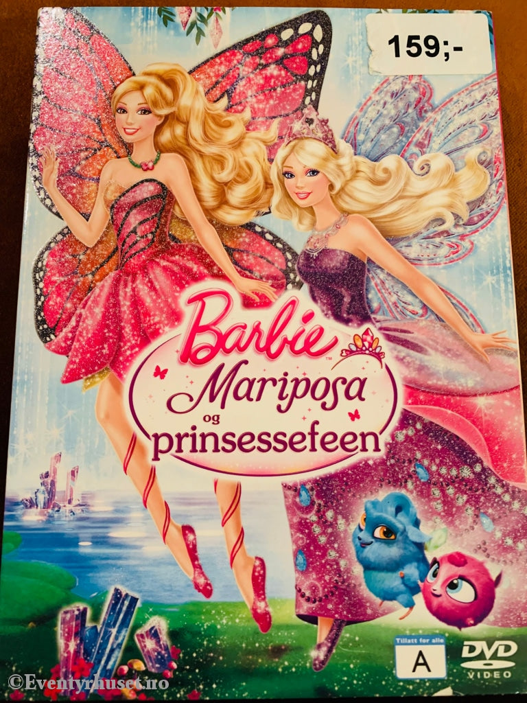 Barbie - Mariposa Og Prinsessefeen. Dvd Slipcase.