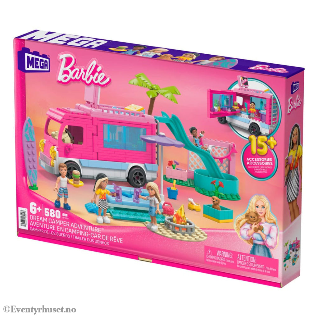 Barbie MEGA Construction Set Dream Camper Adventure Toys