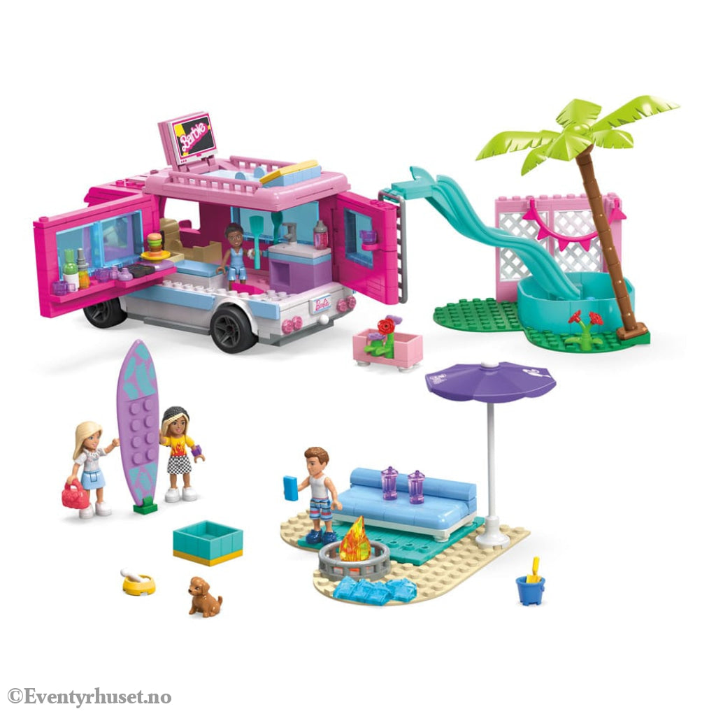 Barbie MEGA Construction Set Dream Camper Adventure Toys
