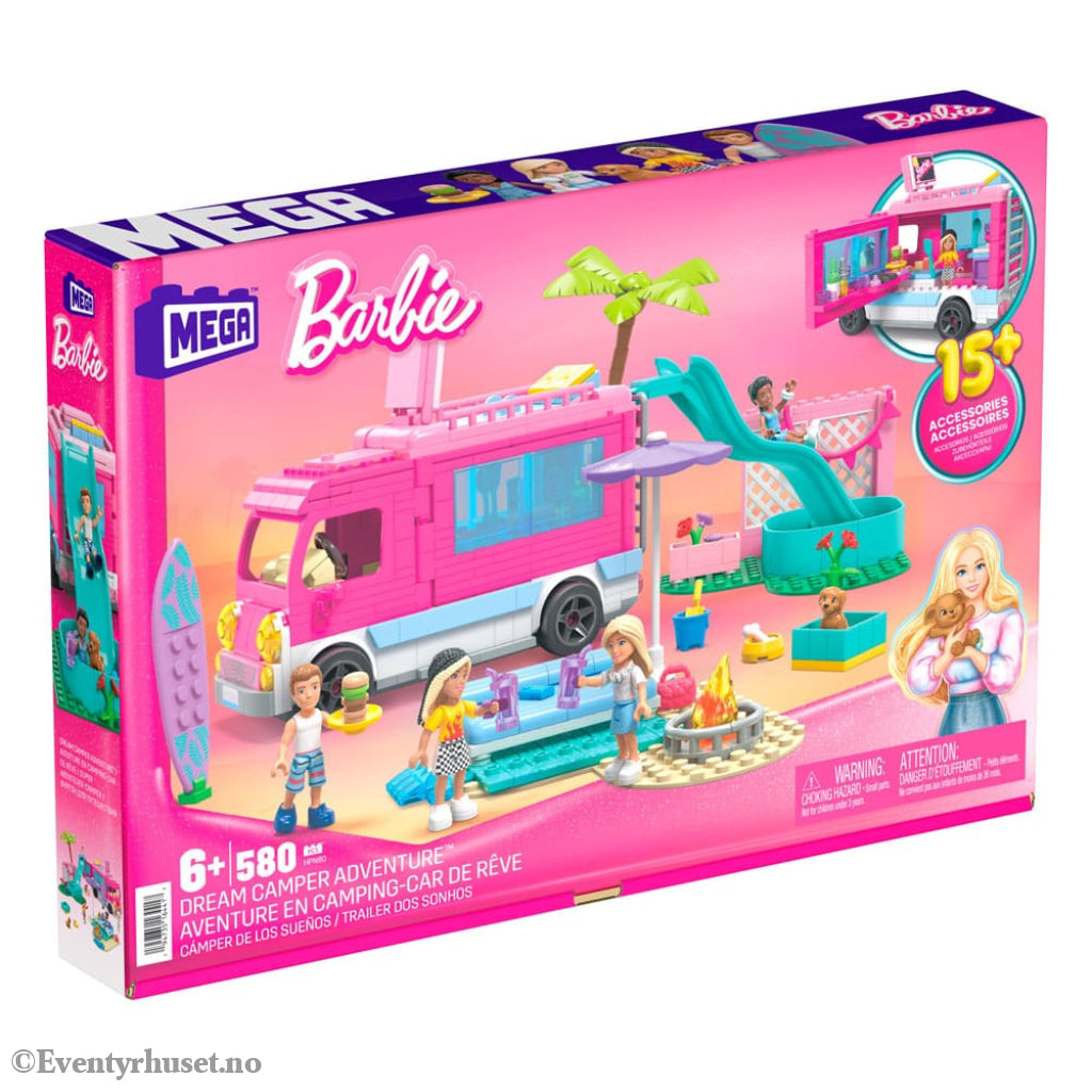 Barbie MEGA Construction Set Dream Camper Adventure Toys