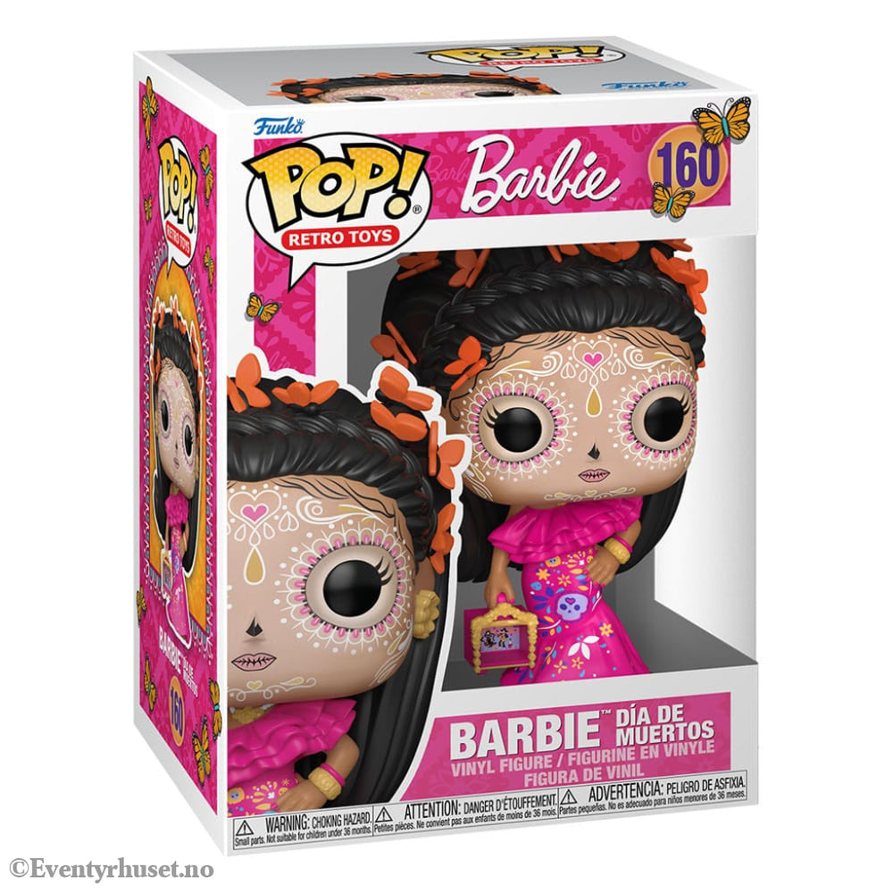 Barbie POP! Retro Toys Vinyl Figure Barbie Dia de los Muertos 9 cm Collectibles