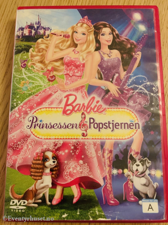 Barbie - Prinsessen Og Popstjernen. 2012. Dvd. Dvd