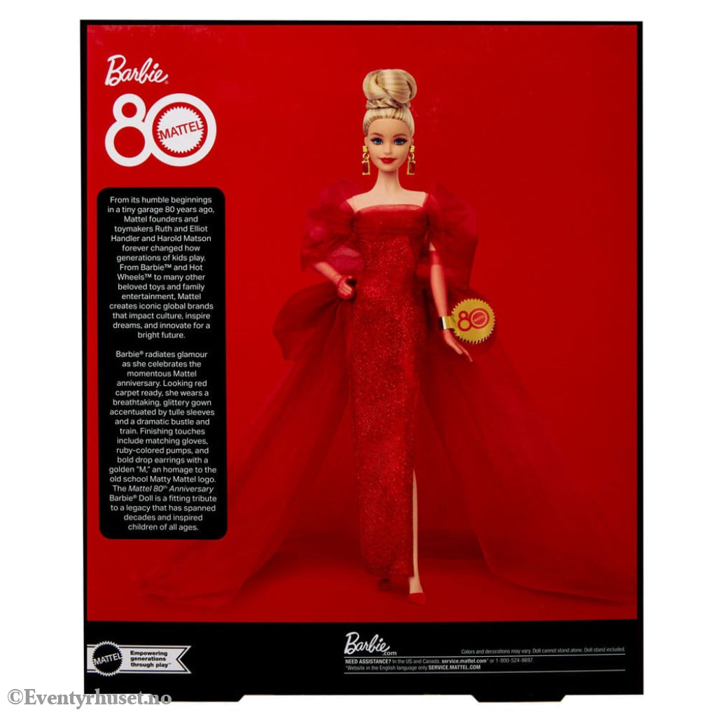 Barbie Signature Doll 80th Anniversary Blonde Toys