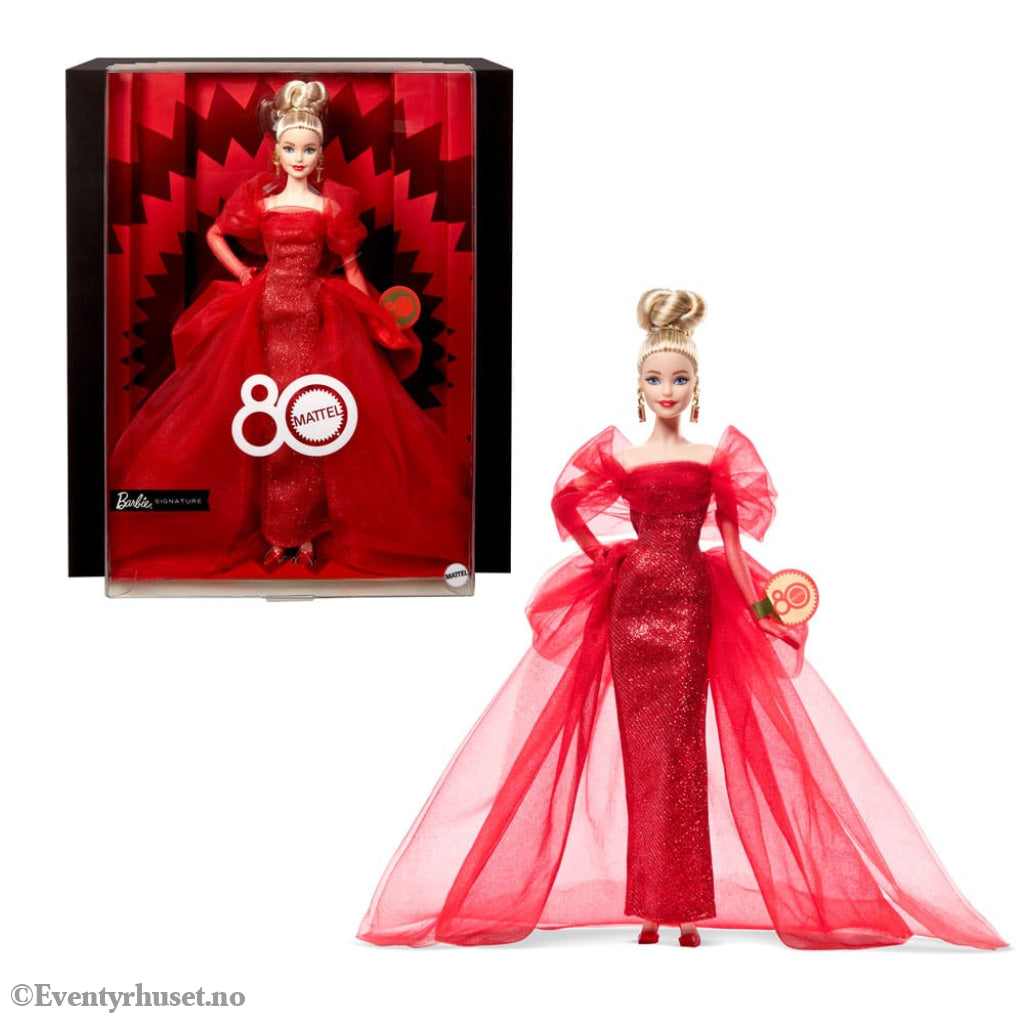 Barbie Signature Doll 80th Anniversary Blonde Toys