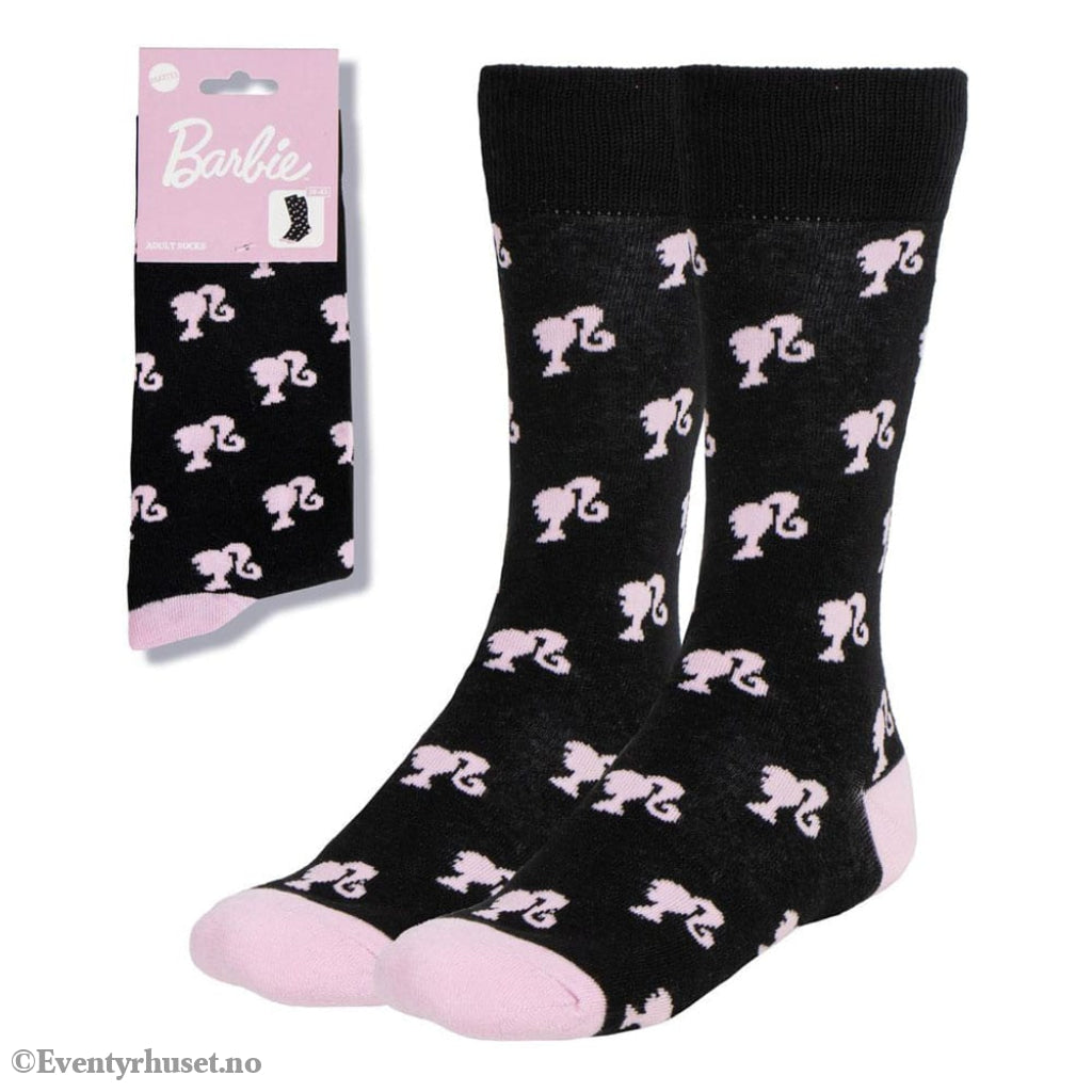 Barbie Socks Logo Black 36-43 Fashion & Accessories