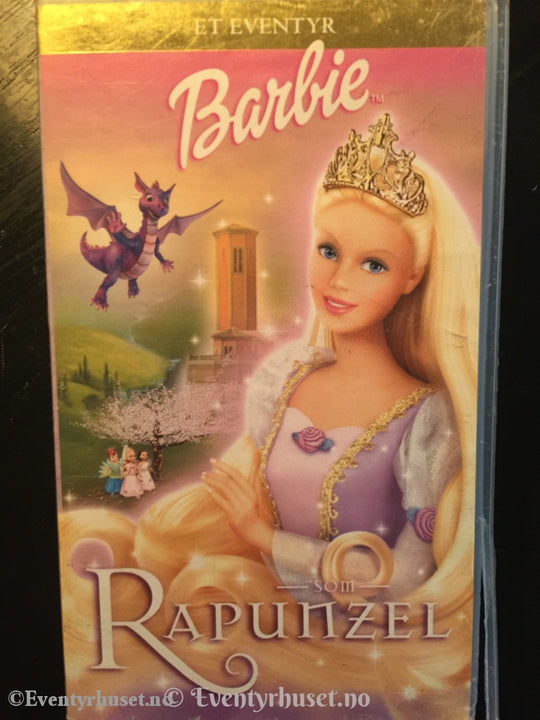 Barbie Som Rapunzel. Vhs. Vhs