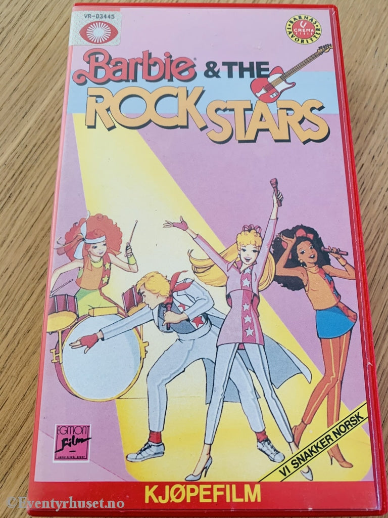 Barbie & The Rock Stars. 1988. Vhs. Vhs