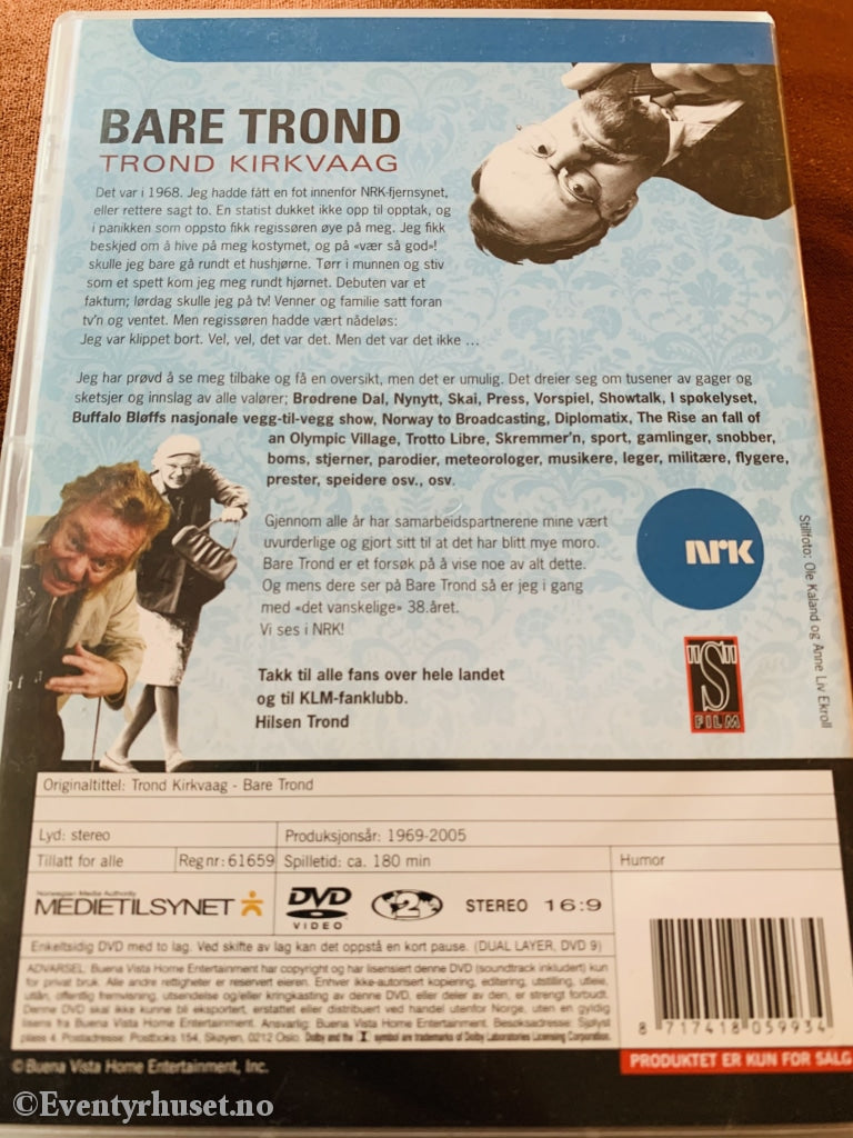 Bare Trond (Nrk). 1969-2005. Dvd. Dvd