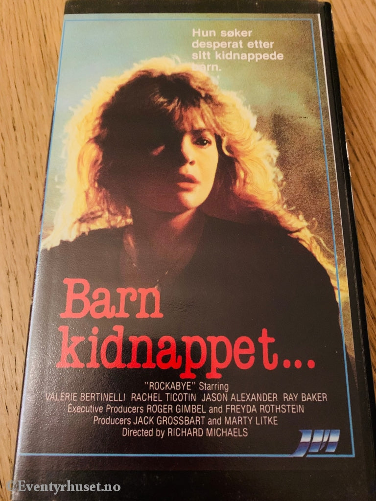Barn Kidnappet. 1986. Vhs. Vhs