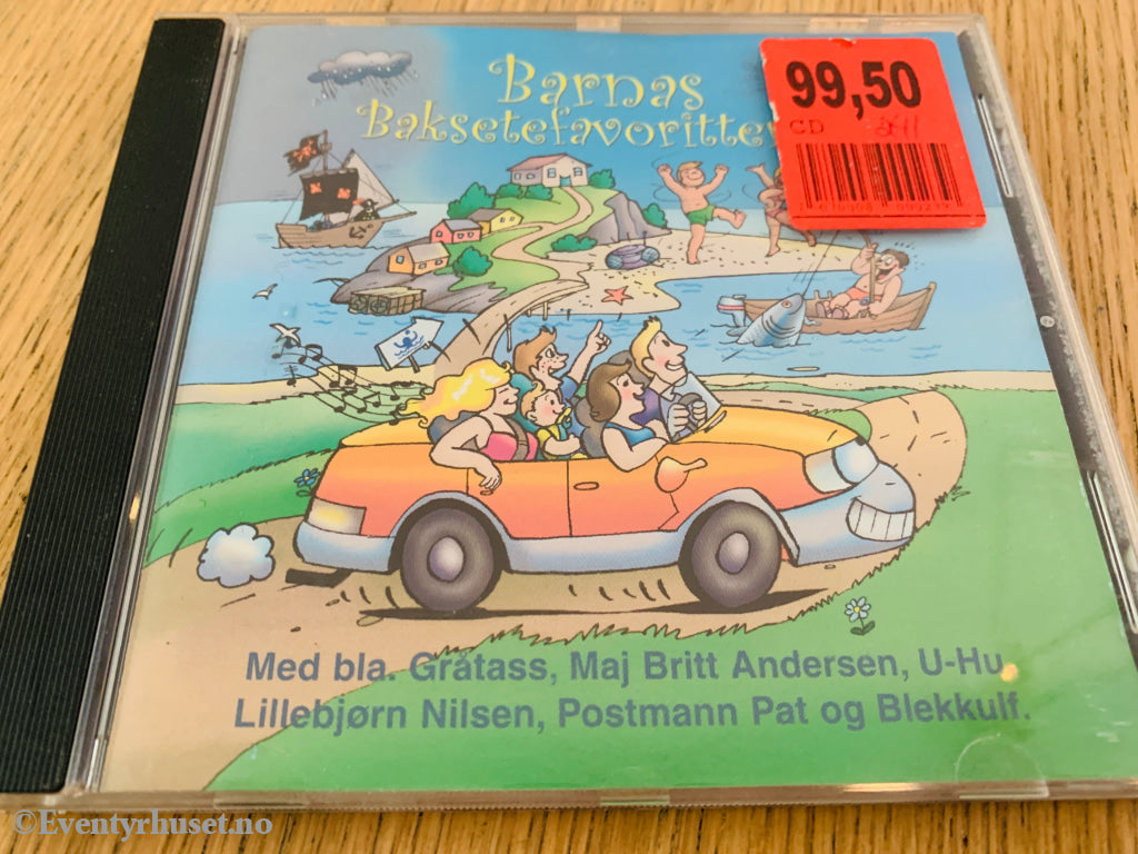 Barnas Baksetefavoritter. Musikk-CD for barn.