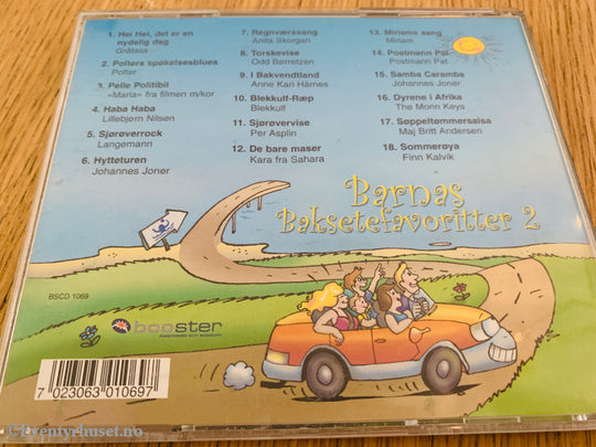 Barnas Baksetefavoritter. Musikk-CD for barn.